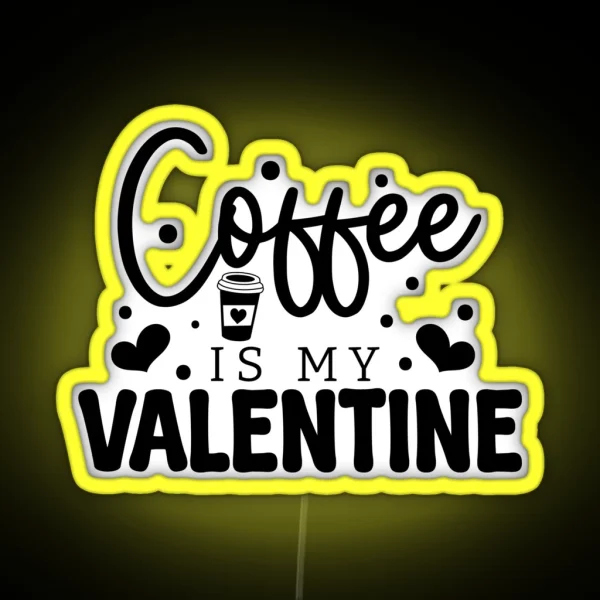 Anti Valentine Funny RGB Neon Sign