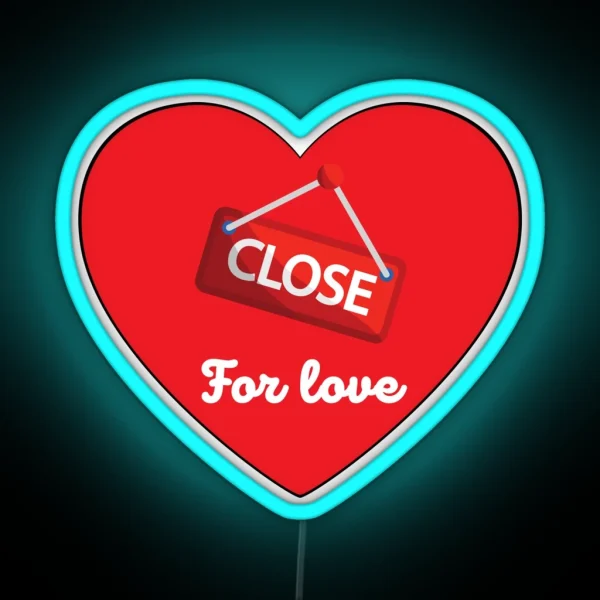Anti Valentine S Day RGB Neon Sign