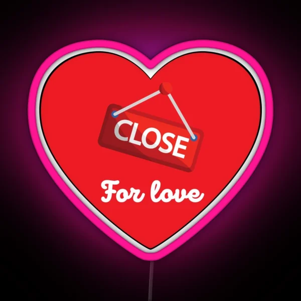 Anti Valentine S Day RGB Neon Sign