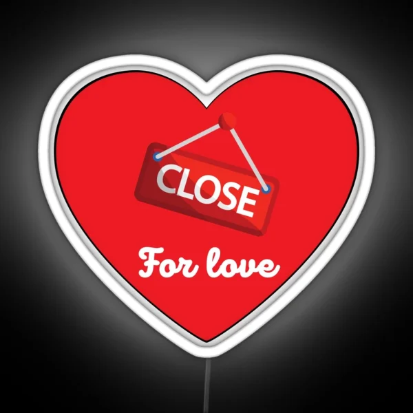 Anti Valentine S Day RGB Neon Sign