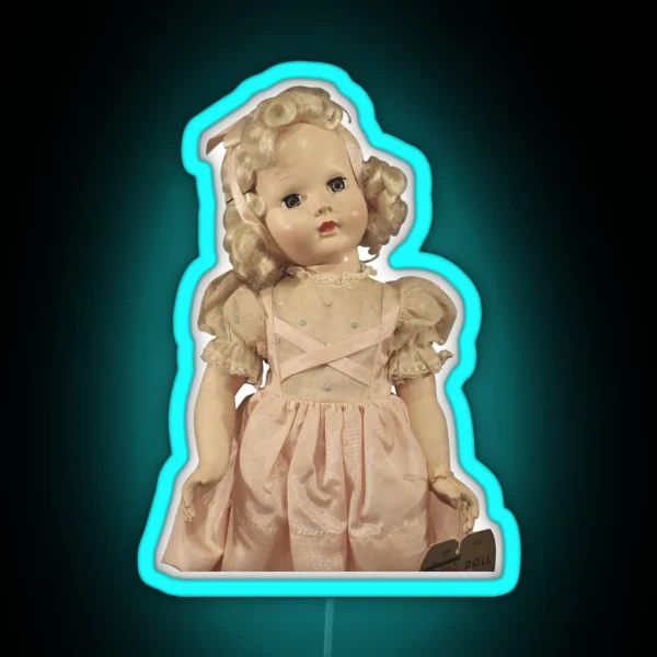 Antique Doll RGB Neon Sign