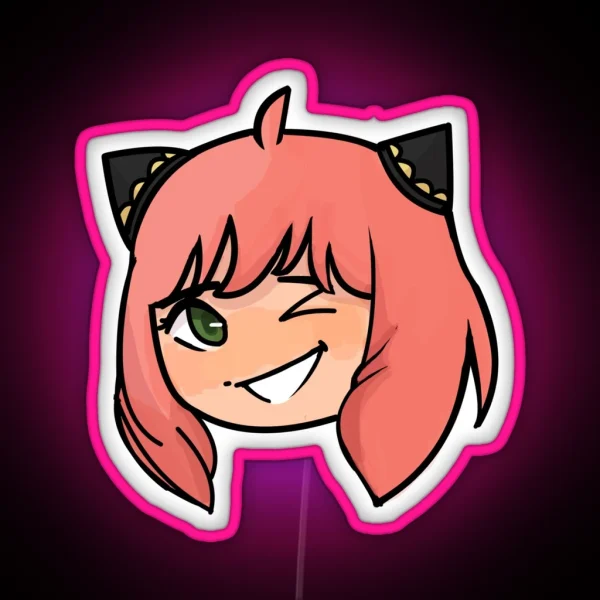 Anya RGB Neon Sign