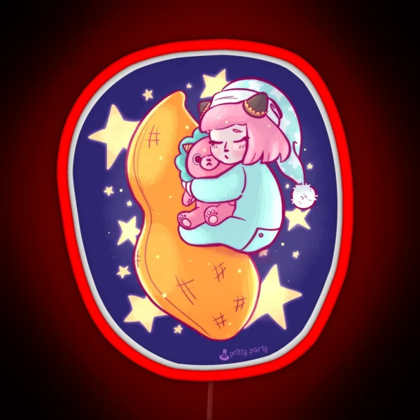 Anya S Peanut Dream RGB Neon Sign