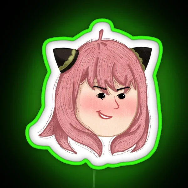 Anya The Thelepath RGB Neon Sign