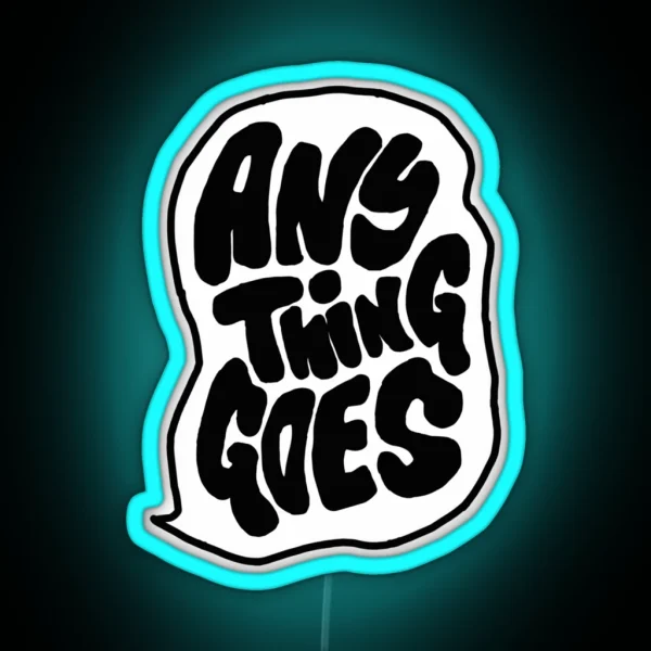 Anything Goes With Emma Chamberlain RGB Neon Sign