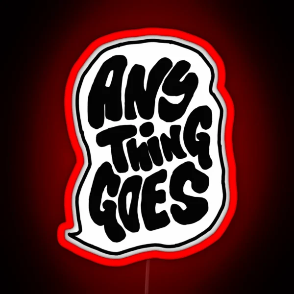 Anything Goes With Emma Chamberlain RGB Neon Sign