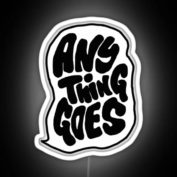 Anything Goes With Emma Chamberlain RGB Neon Sign