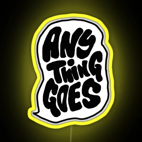 Anything Goes With Emma Chamberlain RGB Neon Sign
