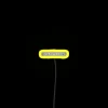 RGB Neon Sign with Interactive Color Changing Canvas Display Design
