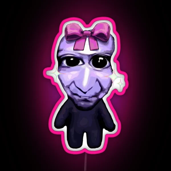 Ao Oni Kawaii RGB Neon Sign