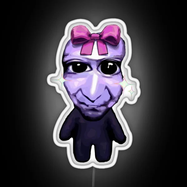 Ao Oni Kawaii RGB Neon Sign