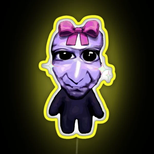 Ao Oni Kawaii RGB Neon Sign