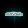 AO3 History Fan Favorite Customizable RGB Neon Sign Display Illumination