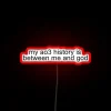 Embracing fandom diversity with vibrant AO3 history in colorful letters