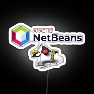 Apache Netbeans RGB Neon Sign