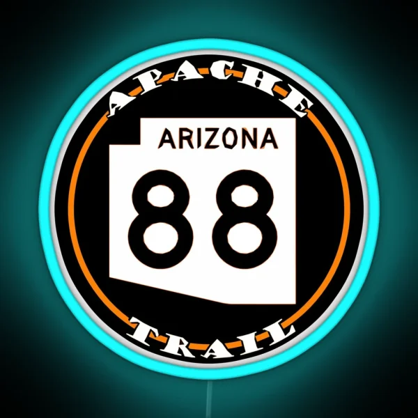 Apache Trail RGB Neon Sign