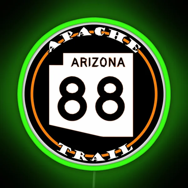 Apache Trail RGB Neon Sign