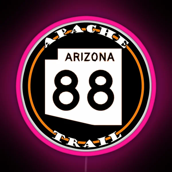 Apache Trail RGB Neon Sign