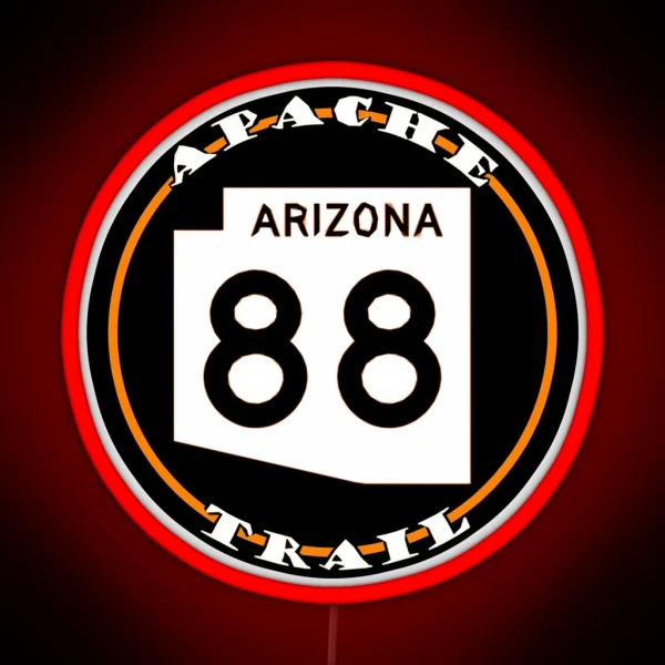 Apache Trail RGB Neon Sign