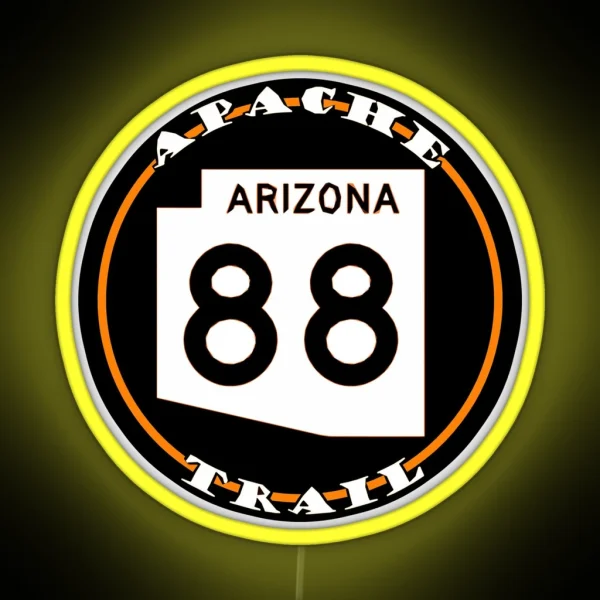 Apache Trail RGB Neon Sign