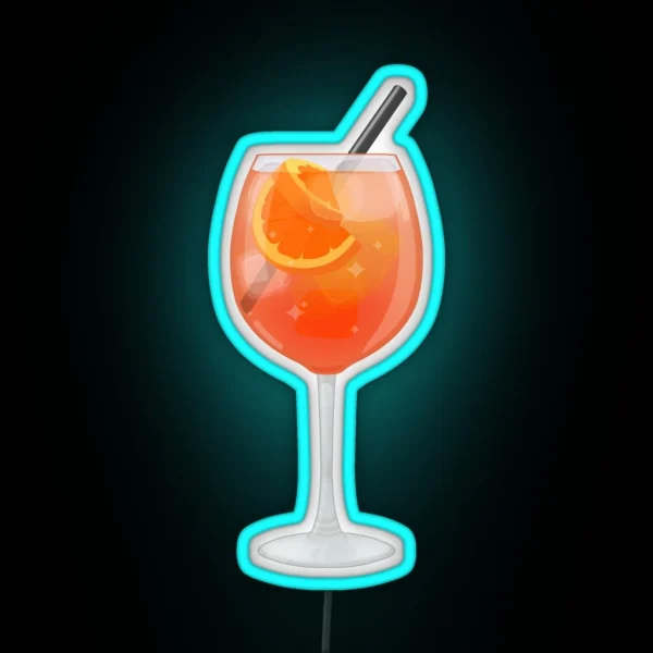 Aperol Spritz RGB Neon Sign