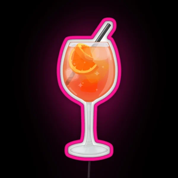 Aperol Spritz RGB Neon Sign