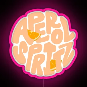 Aperol Spritz RGB Neon Sign