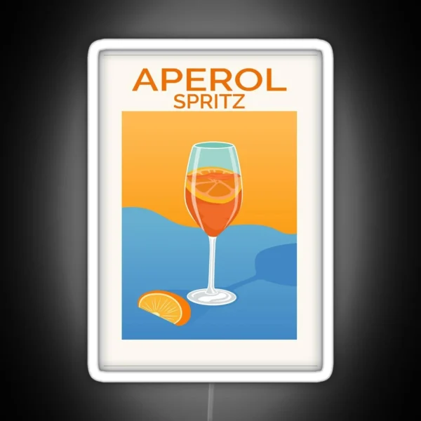 Aperol Spritz RGB Neon Sign