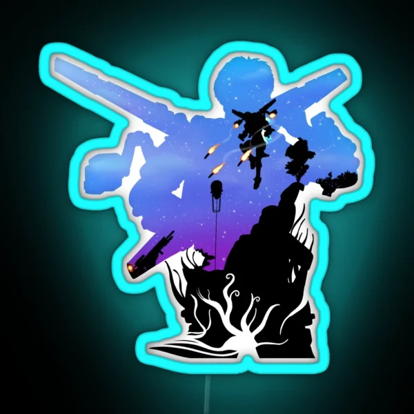 Apex Legends Valkyrie RGB Neon Sign