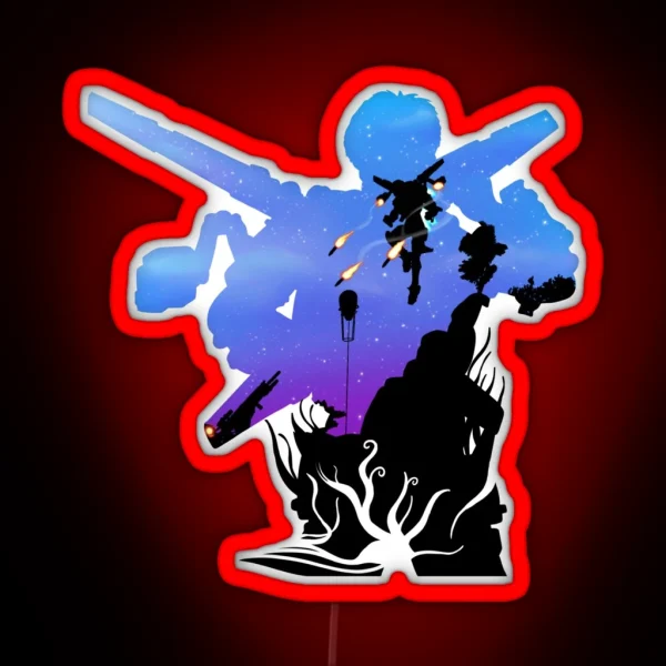 Apex Legends Valkyrie RGB Neon Sign