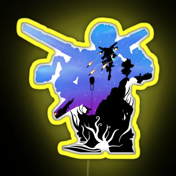 Apex Legends Valkyrie RGB Neon Sign