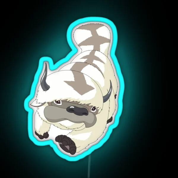 Appa Drawing RGB Neon Sign