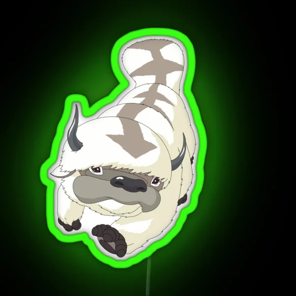 Appa Drawing RGB Neon Sign