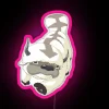 Customizable Color-Changing RGB Neon Sign with Appa Inspired Design Graphics