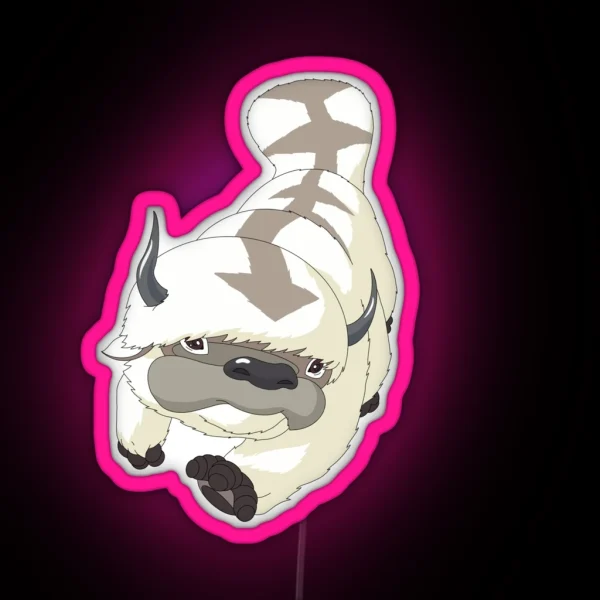 Appa Drawing RGB Neon Sign