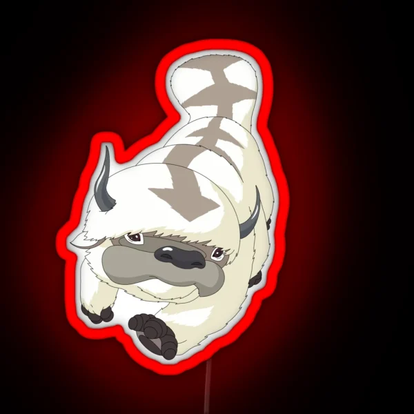 Appa Drawing RGB Neon Sign