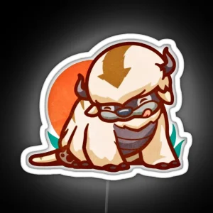 Appa Drawing RGB Neon Sign