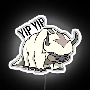 Appa Yip Yip RGB Neon Sign