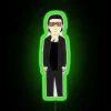 April Marilyn Manson Walking RGB Neon Sign - Image 3