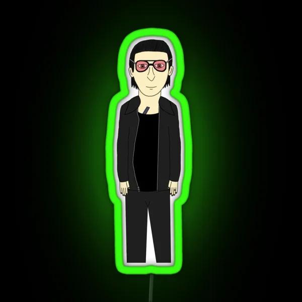April Marilyn Manson Walking RGB Neon Sign