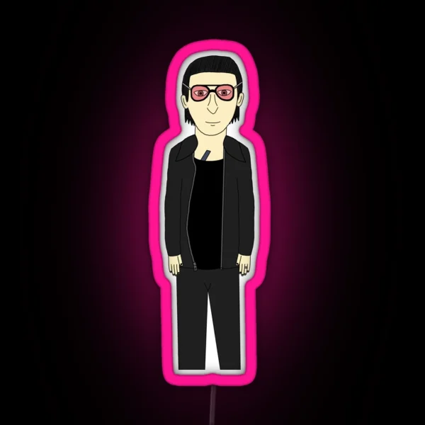 April Marilyn Manson Walking RGB Neon Sign