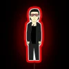 April Marilyn Manson Walking RGB Neon Sign