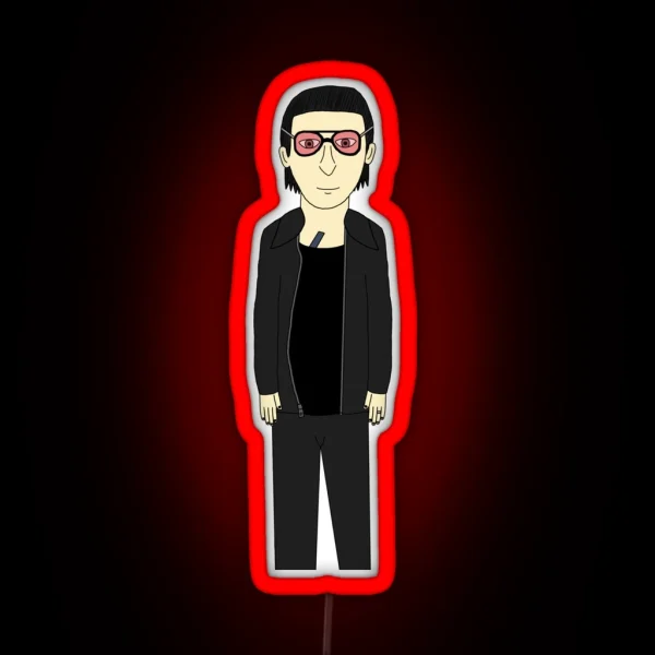 April Marilyn Manson Walking RGB Neon Sign