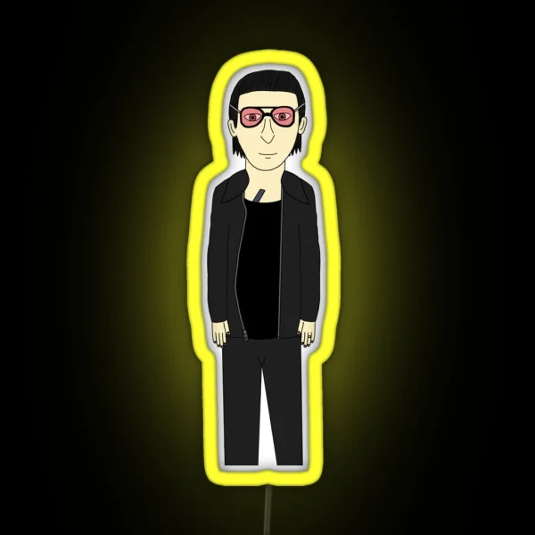 April Marilyn Manson Walking RGB Neon Sign