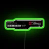 High-tech Cyber Security Defense Network Protection Neon Sign for Modern Spaces