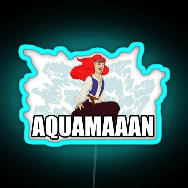 AQUAMAAAN RGB Neon Sign