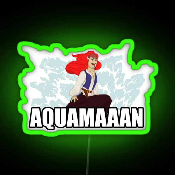 AQUAMAAAN RGB Neon Sign