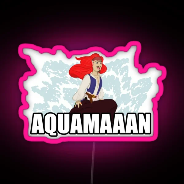 AQUAMAAAN RGB Neon Sign