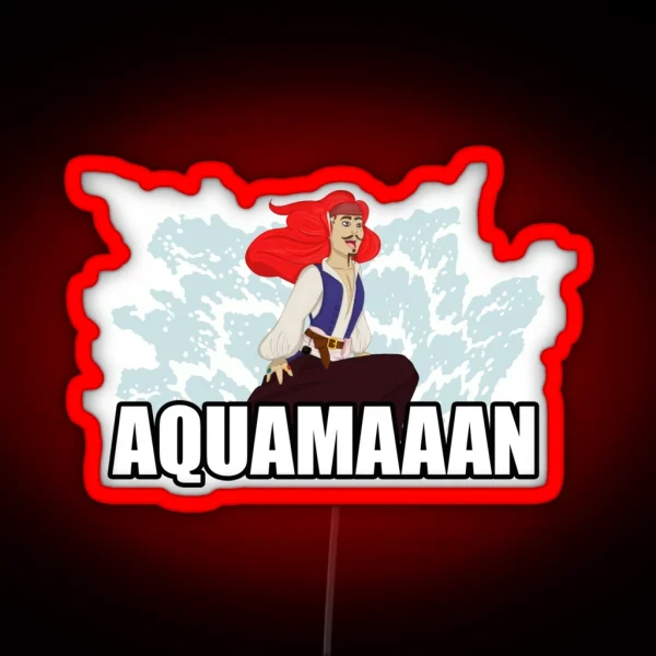 AQUAMAAAN RGB Neon Sign