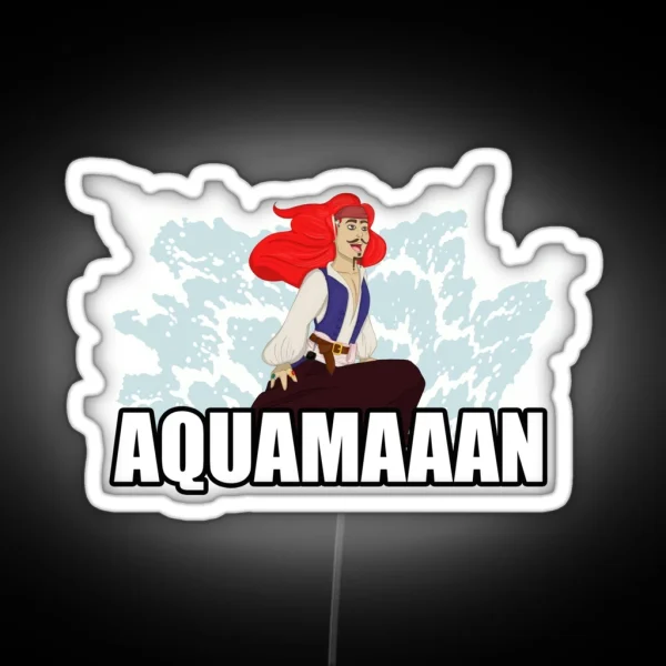 AQUAMAAAN RGB Neon Sign